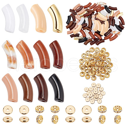   DIY Beads Jewelry Making Finding Kit DIY-PH0013-57-1