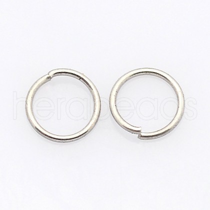 Tarnish Resistant 304 Stainless Steel Open Jump Rings STAS-E067-01-3mm-1