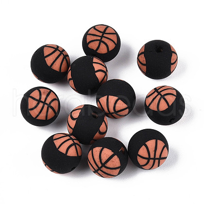 Handmade Polymer Clay Beads CLAY-N014-02B-04-1