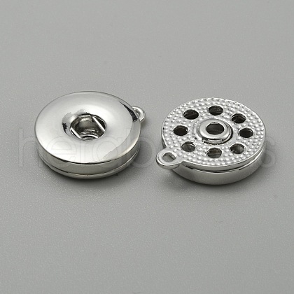 Alloy Hang Snap Base Pendant FIND-WH0110-280P-1