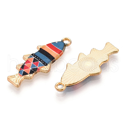 Alloy Enamel Pendants FIND-C037-16G-10-1-1