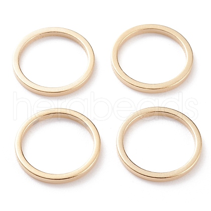 Brass Linking Rings KK-Y003-03E-G-1