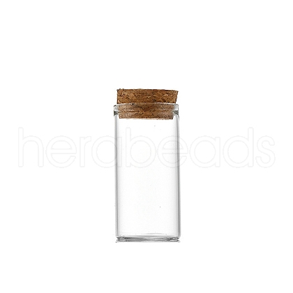 Glass Empty Wishing Bottle PW-WG70594-04-1