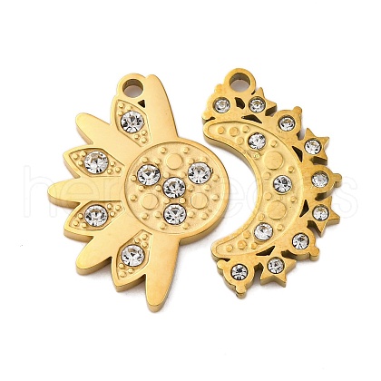 Valentine's Day 304 Stainless Steel Pendants STAS-H235-05G-1