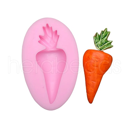 Food Grade Carrot Silicone Molds DIY-F045-29-1