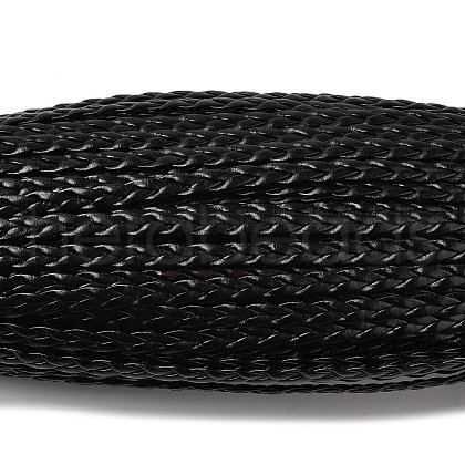 3-Ply PU Leather Braided Cord OCOR-Q059-01B-1