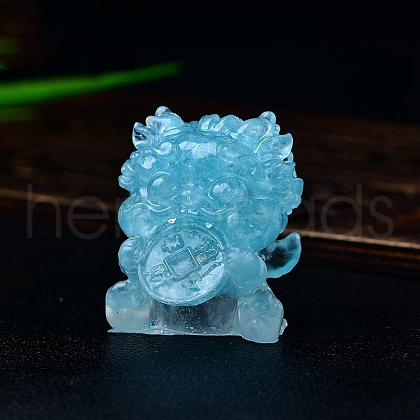 Resin PiXiu Figurine Display Decorations PW-WG22F9A-03-1