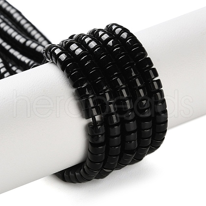 Natural Obsidian Beads Strands X-G-H230-61-1
