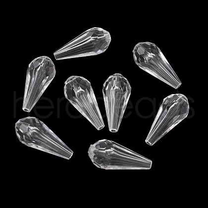 Transparent Acrylic Beads X-TACR-351-01-1