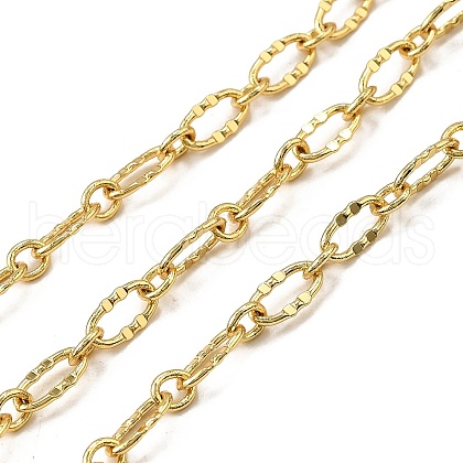 Brass Oval Link Chains CHC-C014-14G-1