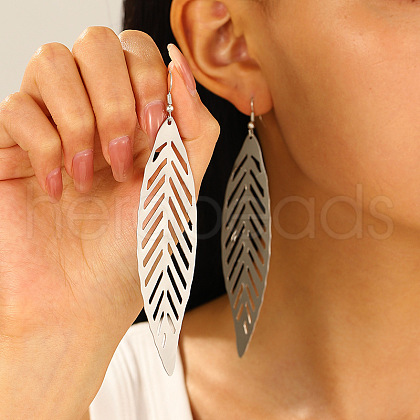 Alloy Dangle Earrings WG3BD20-01-1
