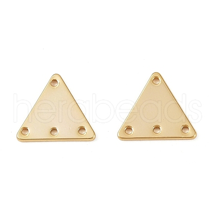 Brass Triangle Chandelier Component Links KK-B137-03G-1
