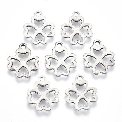 201 Stainless Steel Pendants STAS-S067-06-1