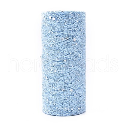 Glitter Sequin Deco Mesh Ribbons OCOR-K004-A04-1