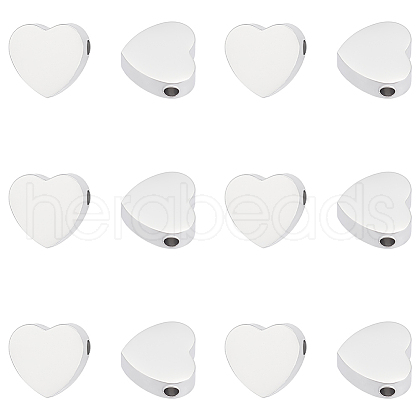 Unicraftale 12Pcs 304 Stainless Steel Beads STAS-UN0056-82-1