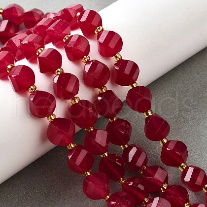 Natural Quartz Dyed Beads Strands G-U023-A02-19-1
