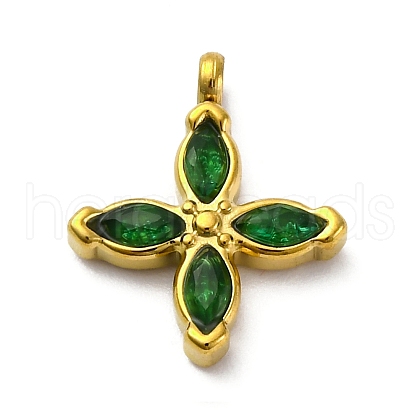 304 Stainless Steel Pendants STAS-C118-01G-05-1