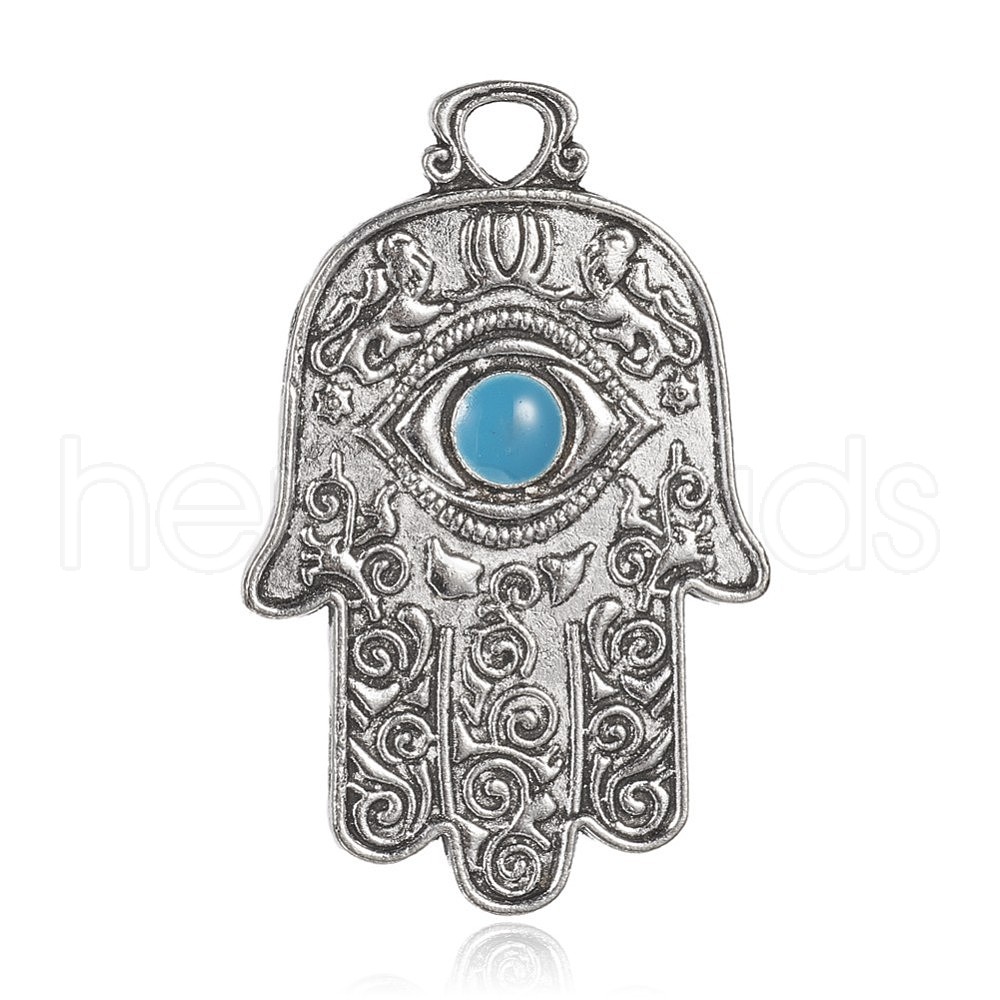 Wholesale 4 pcs Alloy Enamel Hamsa Hand/Hand of Fatima/Hand of Miriam ...