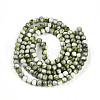 Baking Painted Glass Beads Strands X-DGLA-N003-6mm-C06-3
