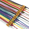  14Pcs 14 Colors Nylon Cord Braided Necklace Making MAK-TA0001-13-8