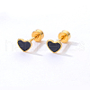 Heart Stainless Steel Stud Earring NR5432-01-1