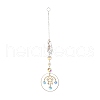 Brass Big Pendant Decorations HJEW-M005-01G-02-2