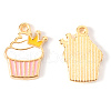 Alloy Enamel Pendants ENAM-N054-35A-RS-2
