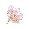 Glass & Seed Beads Pendants PALLOY-MZ00648-04-4