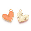 Alloy Enamel Charms ENAM-T011-204F-1