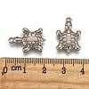 Tarnish Resistant 201 Stainless Steel Tortoise Pendants STAS-Q192-69-3