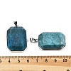 Natural Apatite Pendants G-B139-02P-08-3