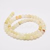 Natural Jade Bead Strands G-K153-B16-6mm-2