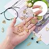 20Pcs 10 Styles 201 & 304 Stainless Steel Connector Charams STAS-SZ0002-47G-2