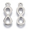 Non-Tarnish 201 Stainless Steel Pendants STAS-R116-092-2