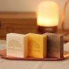 Olycraft Brass Wax Seal Stamp Head & Pearwood Handle Kit AJEW-OC0002-85O-5