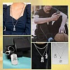100Pcs 10 Styles Tibetan Style Alloy Pendants TIBEP-CJ0003-11-7