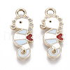 Alloy Pendants X-ENAM-S119-036A-2