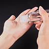 60ml Transparent PET Refillable Plastic Disc Top Cap Bottles MRMJ-WH0037-05B-5