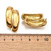 Ion Plating(IP) 304 Stainless Steel Stud Earrings EJEW-G395-01G-3
