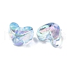 UV Plating Transparent Acrylic Beads MACR-F083-11G-2