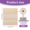 BENECREAT Rectangle Wood Crochet Blocking Board DIY-BC0013-51B-2