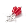 ABS Plastic Imitation Pearl Pendants PALLOY-JF03665-5