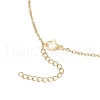 304 Stainless Steel Empty Macrame Pouch Star Moon Pendant Cable Chain Necklaces NJEW-JN05282-03-6