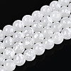 Baking Paint Glass Beads Strands DGLA-N015-8mm-01-1