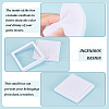 Square Plastic Loose Diamond Storage Boxes CON-WH0095-50A-4