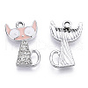 Eco-Friendly Zinc Alloy Pendants FIND-N048-40E-NR-1