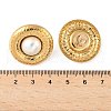 304 Stainless Steel Plastic Stud Earrings EJEW-D309-02G-5