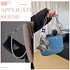 Unicraftale 2Pcs Alloy Enamel Bowknot Link Purse Strap Extenders FIND-UN0003-18B-6