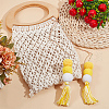 Polyester Tassel Pendant Decoration HJEW-WH20003-04A-03-5