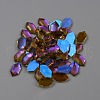 Transparent K9 Glass Cabochons GLAA-TAC0012-15C-1